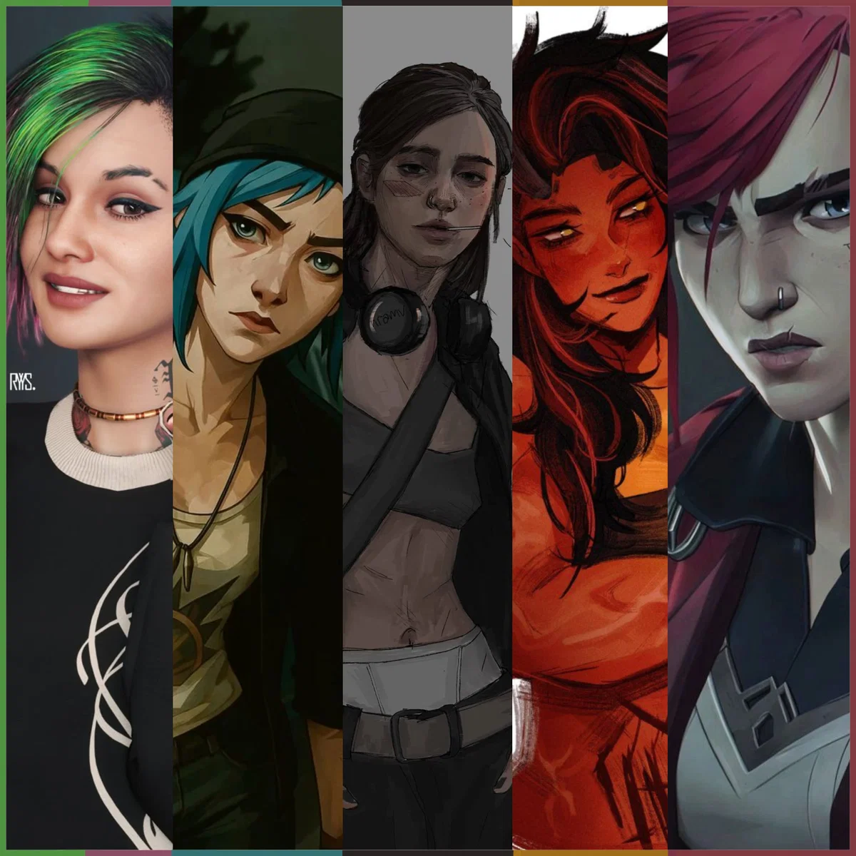 Vi, Karlach, Ellie, Chloe and Judy | NEW YEARS