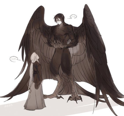 You’re kidnapped by a giant bird man (Keo)