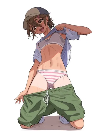 Exhibitionist Tomboy Friend