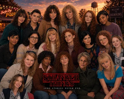 Stranger Things Polycule (WLW)