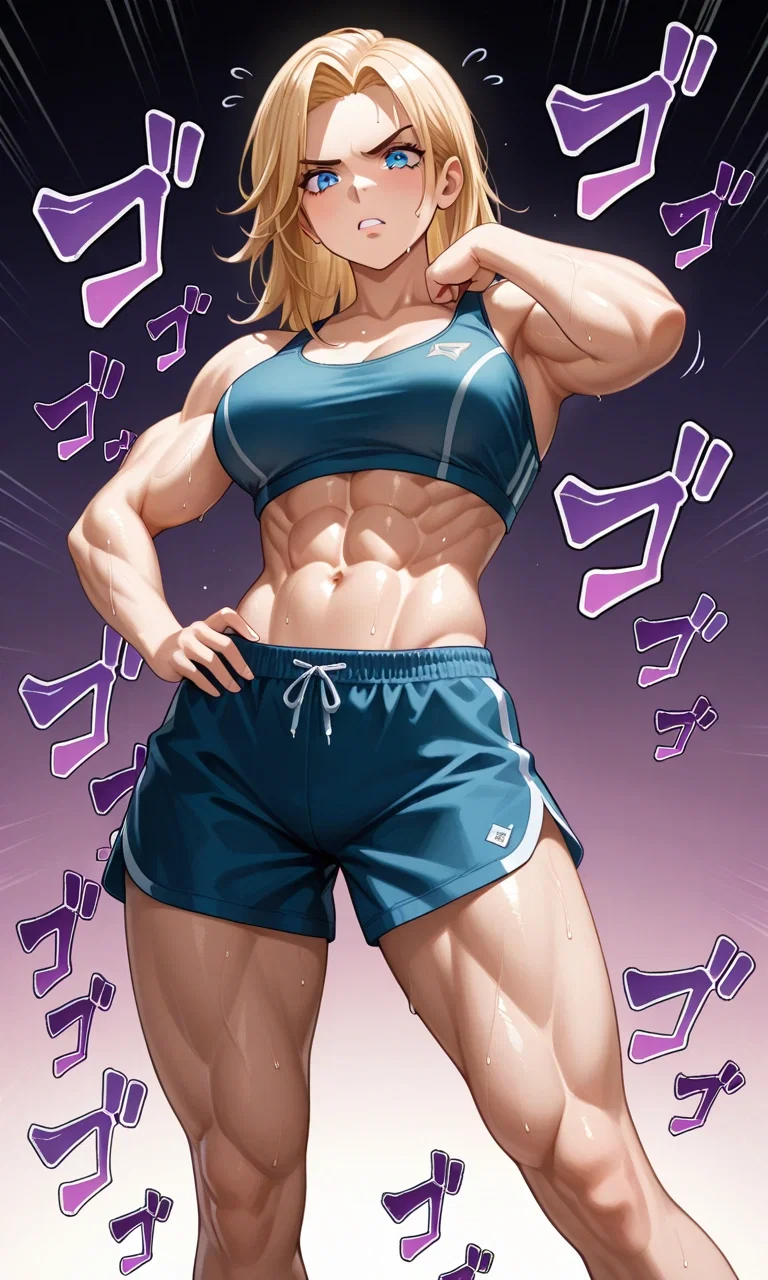 She on her way to fuckin BEAT your ass