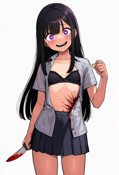 She's absolutely insane, and immediately fell in love