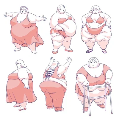 Fat women alternate reality