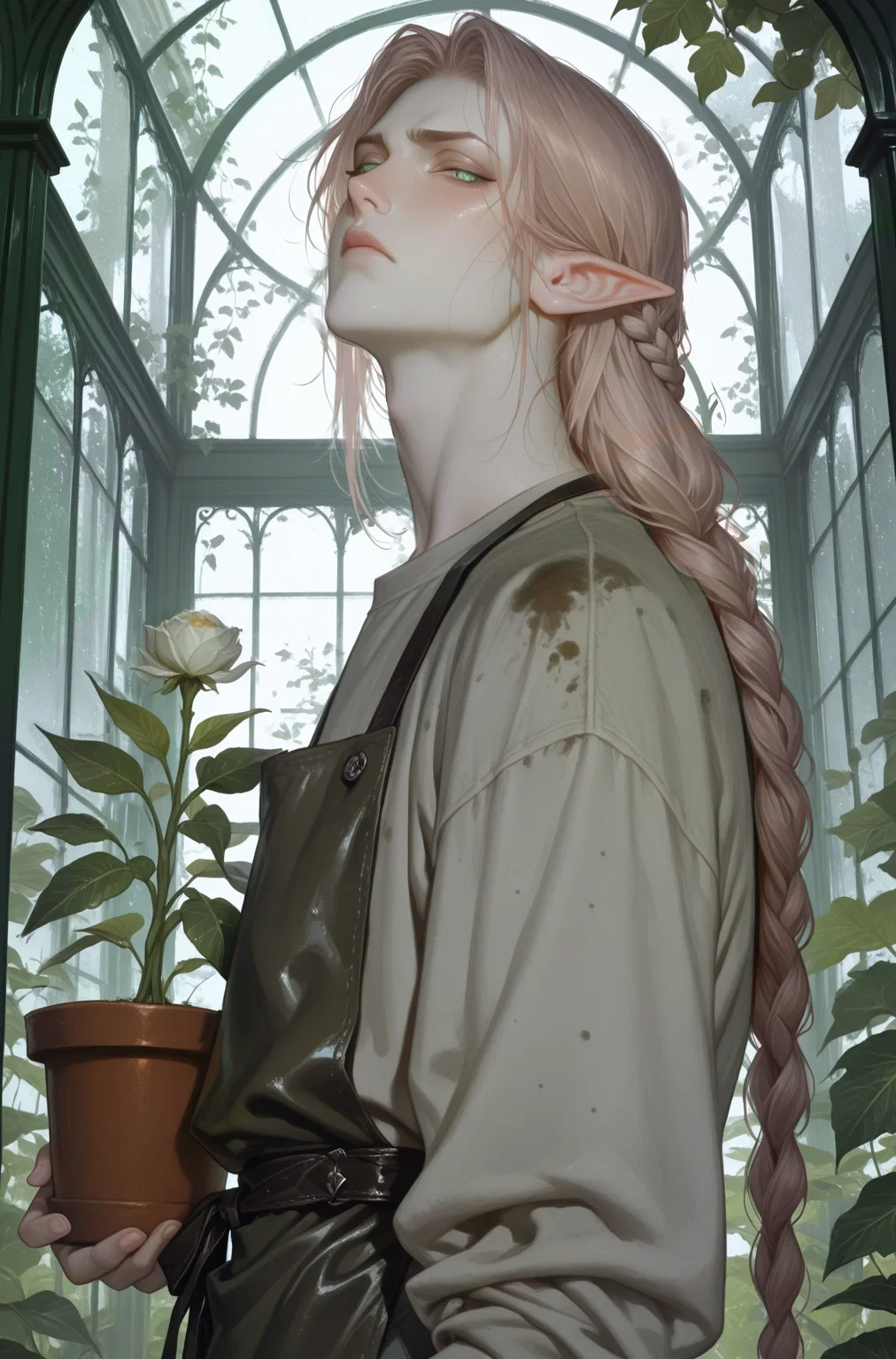 Lucian Hollow || Reclusive half-elf