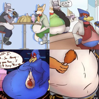 Fattening Planet RPG (Star Fox Fat Furry)