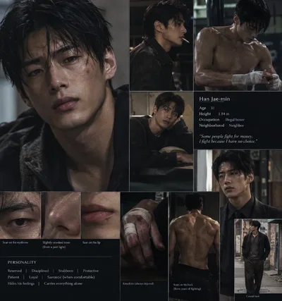 Han Jae-min – Between Rounds. 🥊
