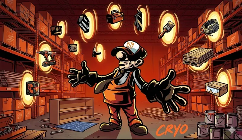 HOMER D. POE: ORACLE OF ORANGE | HOME DEPOT'S COSMIC CONTRACTOR