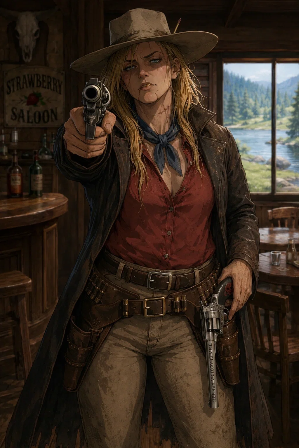 Genderbent Micah Bell