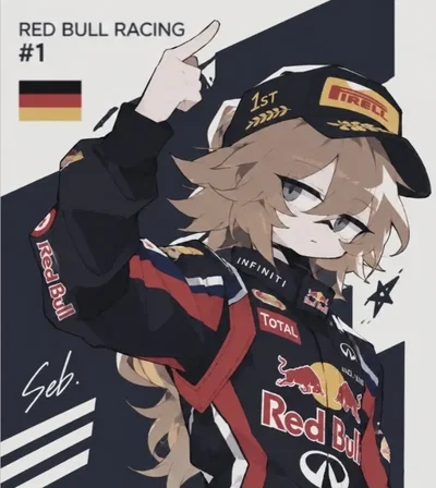 Ashton Vettel, the F1 racer!