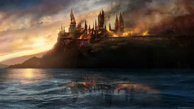 Battle of Hogwarts (Harry Potter The deadly hallows: part 2)