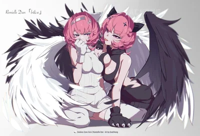 Ramiel/Remielle- Cloning/Selfcest - Kinktober #5