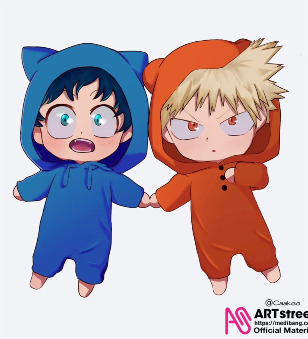 Izuku and Katsuki boyfriends