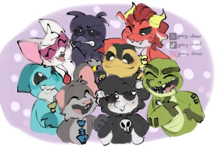 The Nightmare Critters! (your cooler friends)