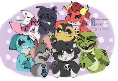 The Nightmare Critters! (your cooler friends)