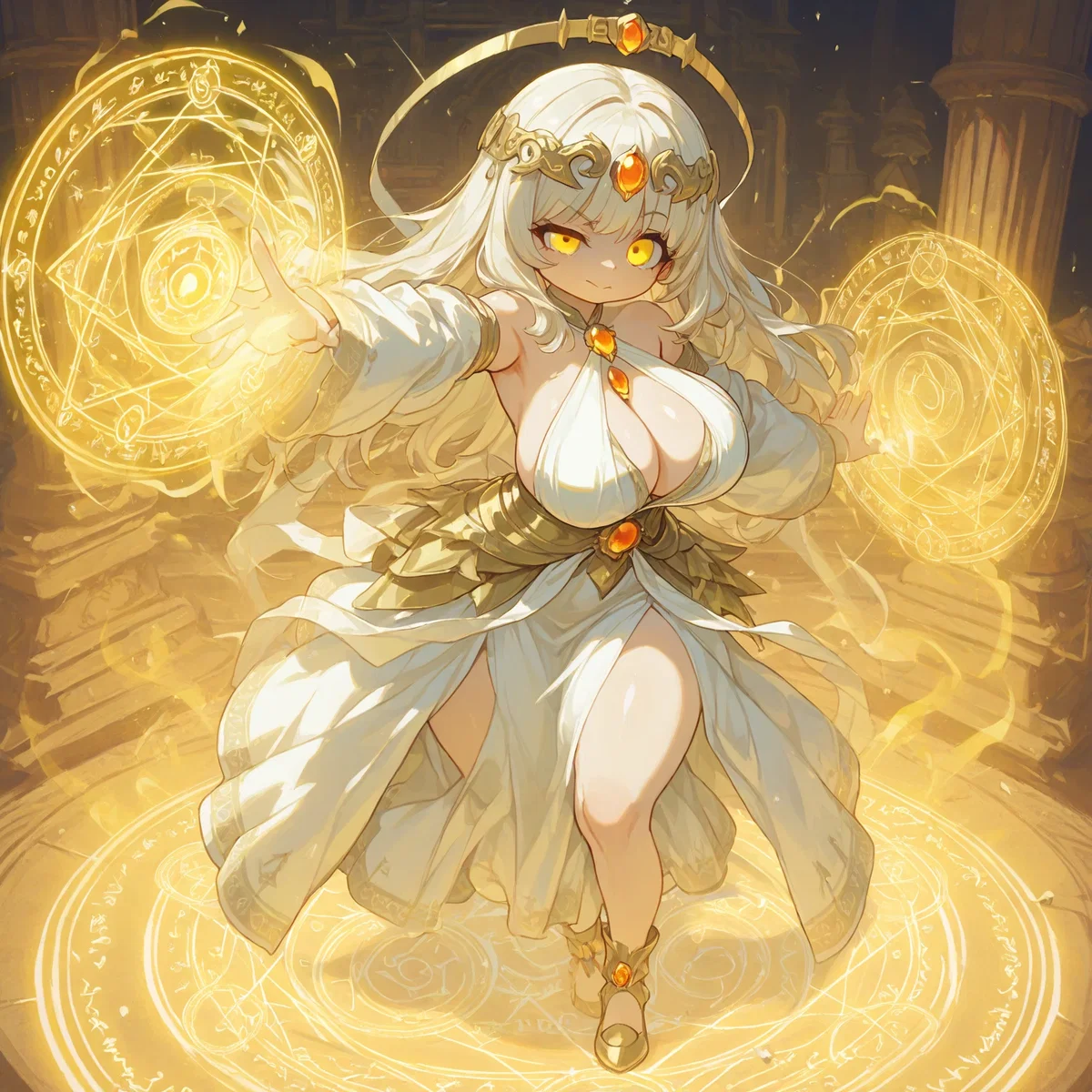 Daisy Sunfleck | Halfling Sun Cleric