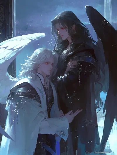 Kyron and Zeris ☆ gods you invented