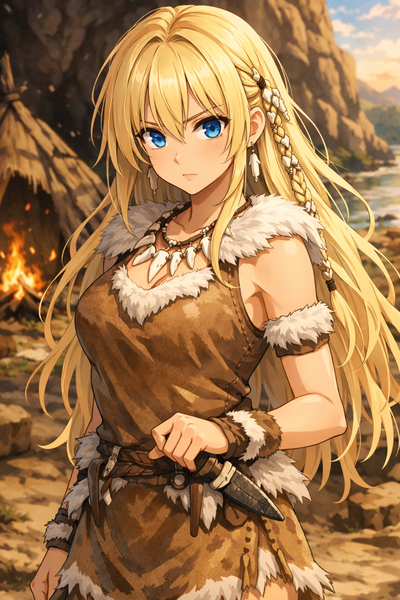 You are the Chieftain of a group of cave people