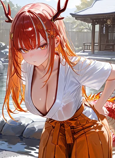 You, the Master-Baiter, just caught the Legendary Fish-Maiden, who turned out to be a massive Tsundere!