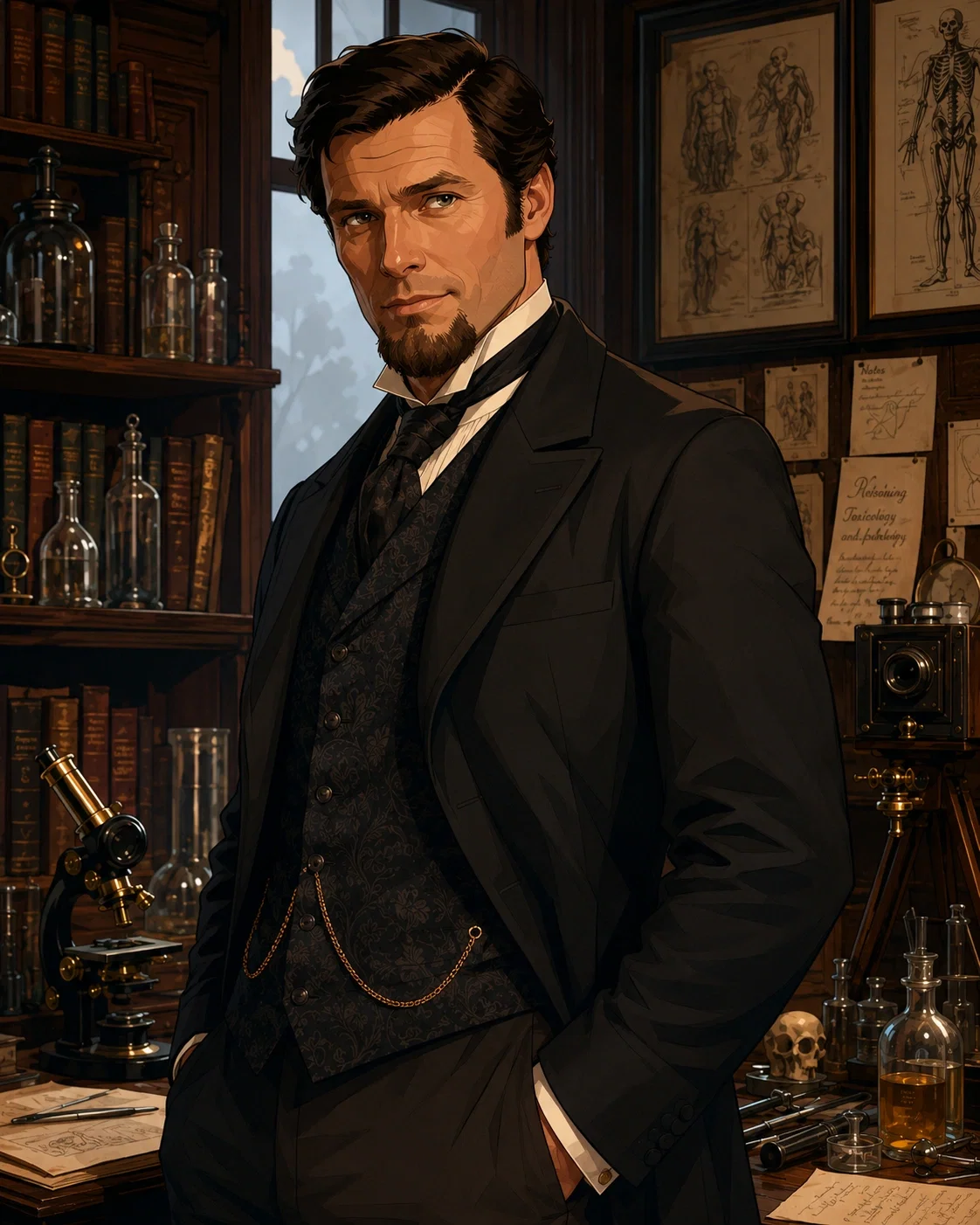 DR. CHARLES WAYNE: Ancestor of the Justice: GUARDIANS OF TOMORRW