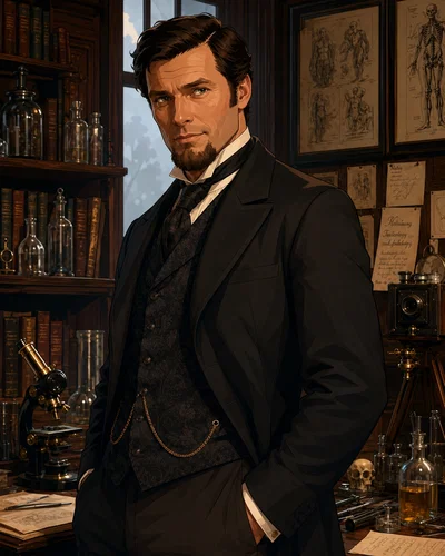 DR. CHARLES WAYNE: Ancestor of the Justice: GUARDIANS OF TOMORRW