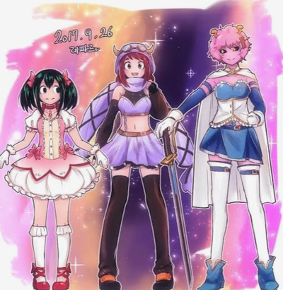 Madoka x MHA | quirk used