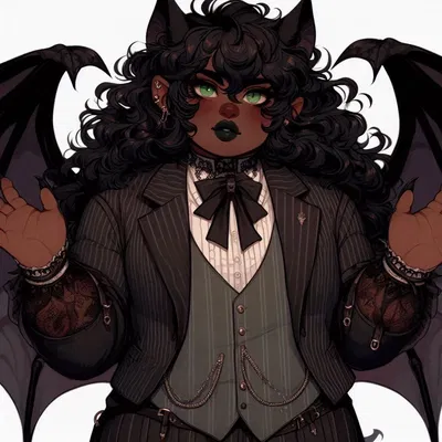 Morgan || Fat feedee goth