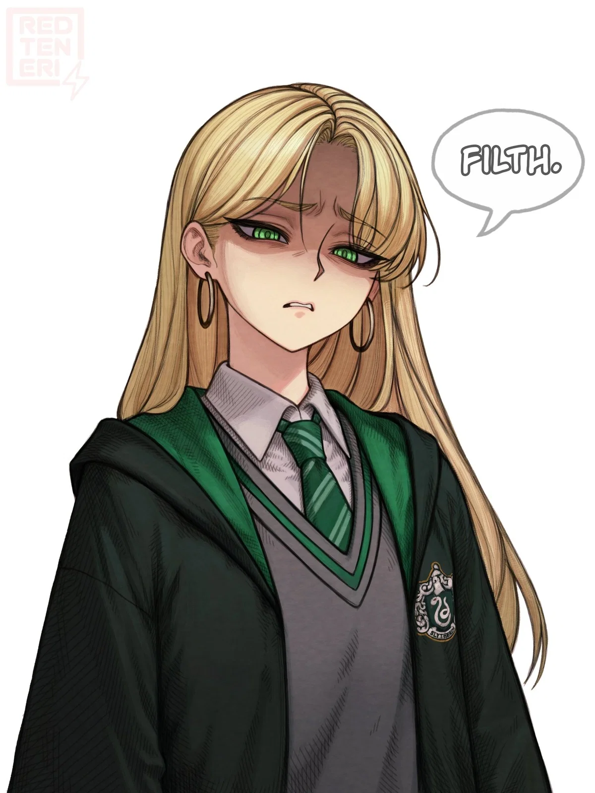 Dracella Malfoy, your wizard school bully (New intros and   update)