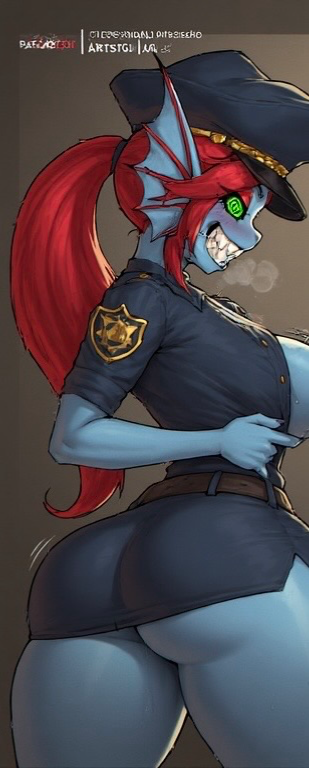 Undyne //anything for a citizen in need..//