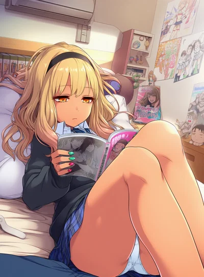 The Gyaru Wants to Read Otaku-kun's Manga!?