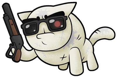 C-800, the schwarzenegger cat...but a lady