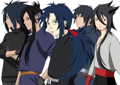 Uchiha family (Madara, Izaya, Takuma, Izuna, Tomoya)