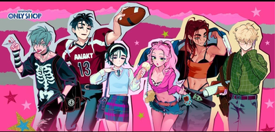 ALNST highschool AU