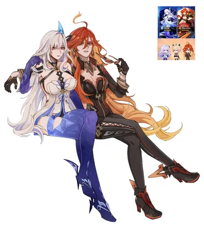 Skirk & Mavuika - They seem to get along well...?