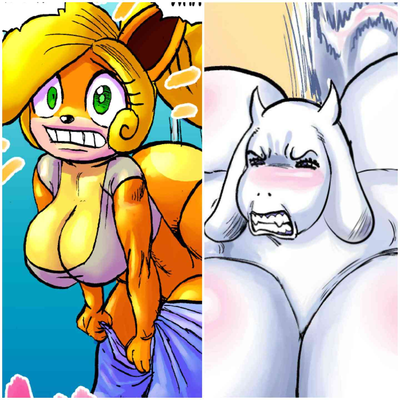 Toriel and coco bandicoot 