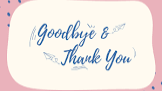 Farewell, Virdian