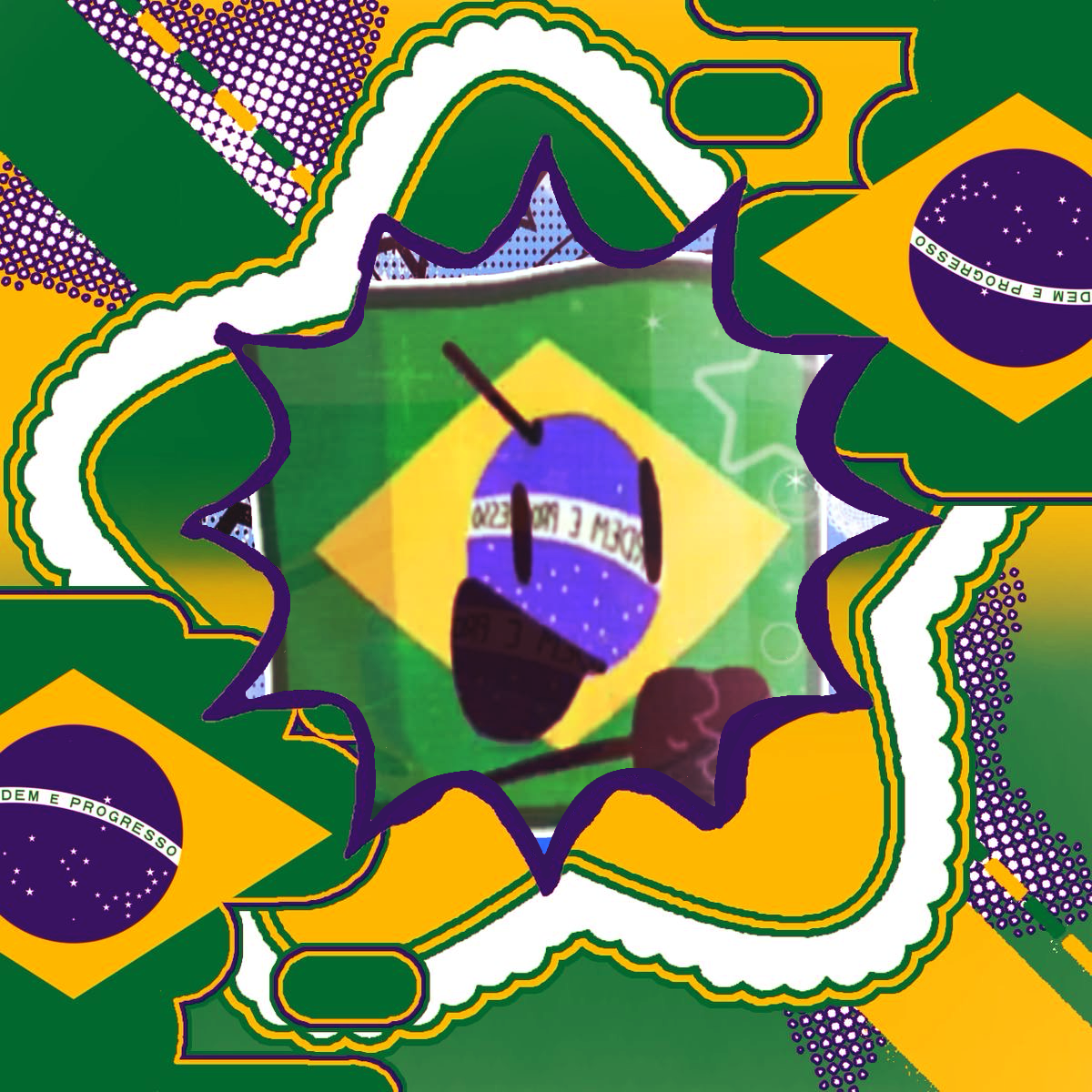 .ೃ࿔ ✈︎ Brazil Flag *:・ 🌅🦜🌴🇧🇷 