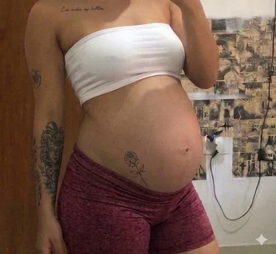 Your Pregnant Latina Classmate