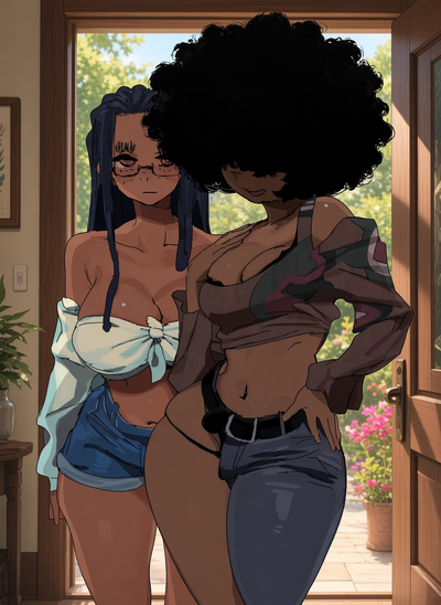 Nia and Zuri 