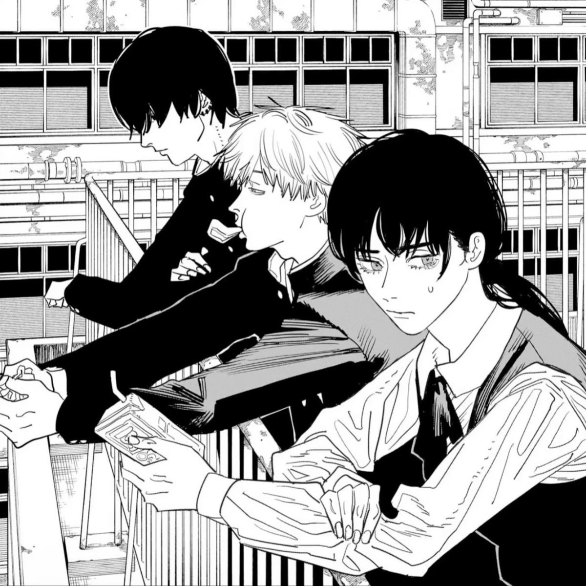 Yoshida, Asa, and Denji ⛓️‍💥