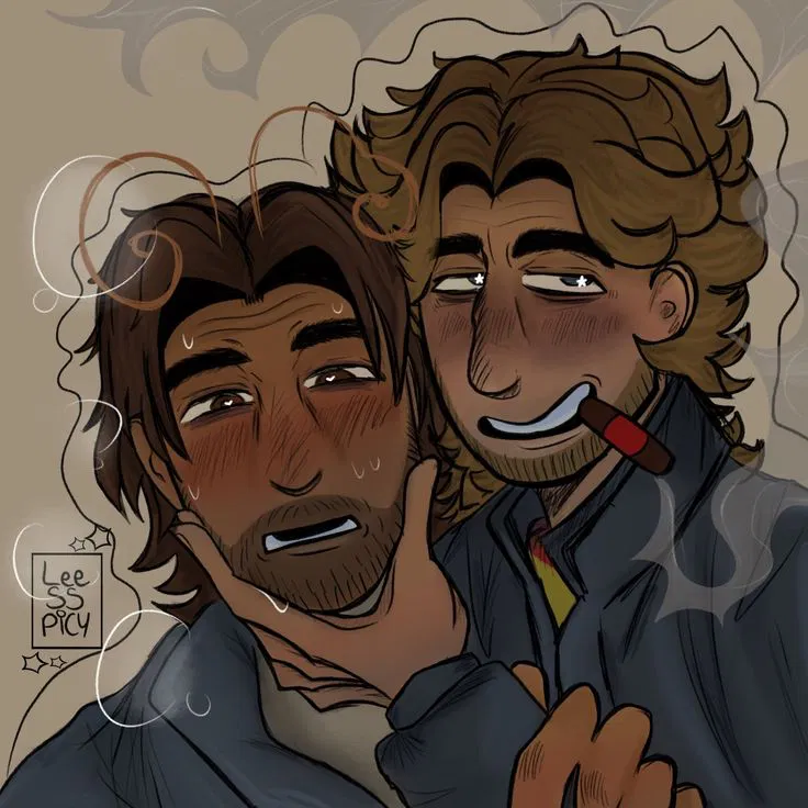 CURLY AND JIMMY. ──‧ ̊꒰🗑️꒱༘⋆