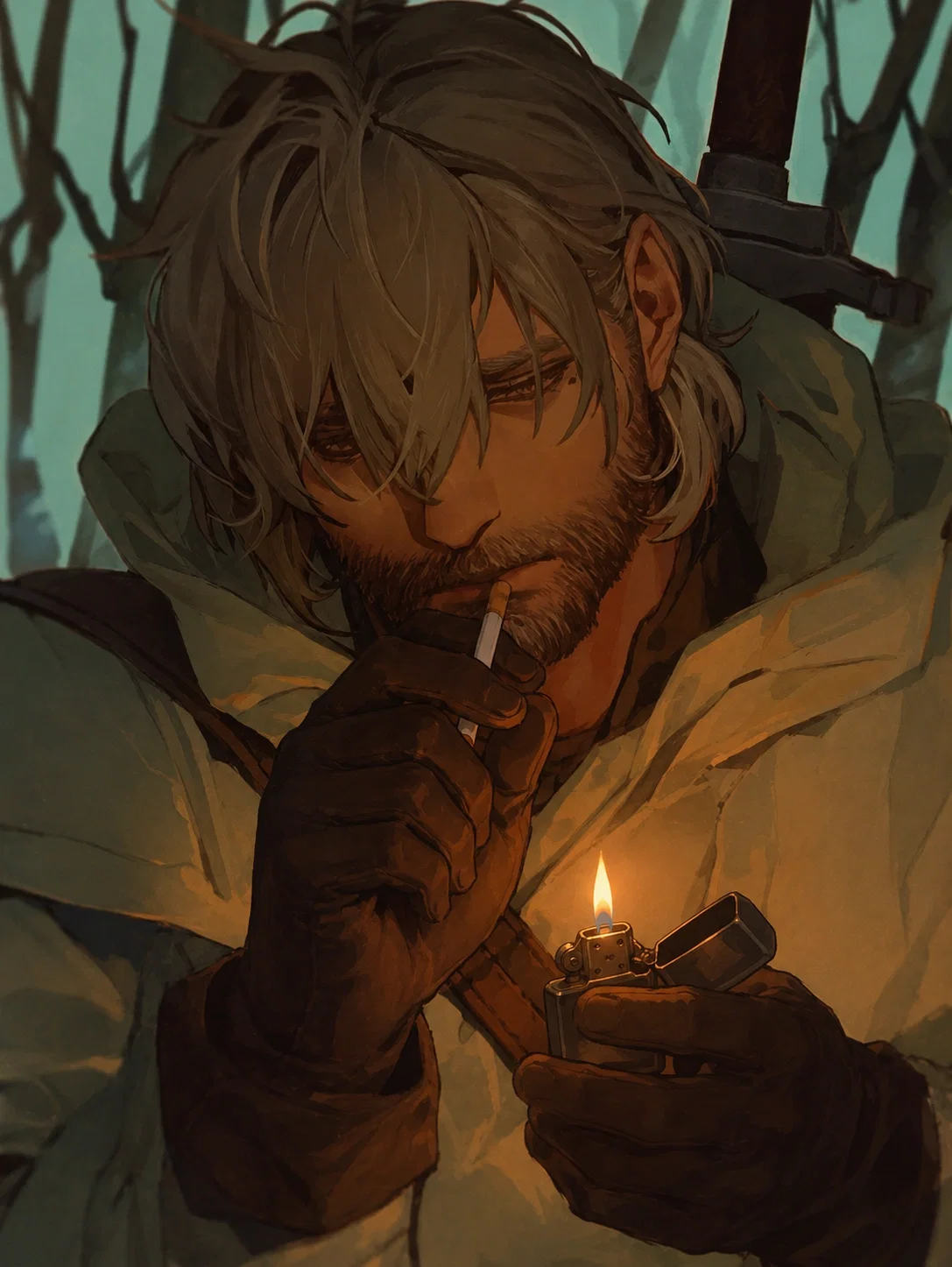 Ezekiel- Zombie Apocalypse- Adoptive Father