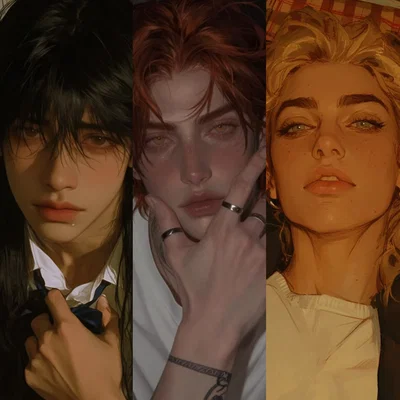 Vernon, Henley, Hollis | MALE HEATHERS