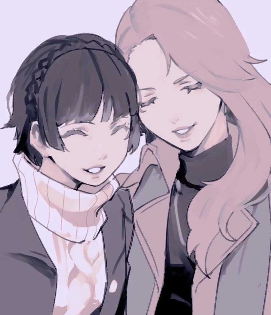 Makoto and Sae Niijima | Persona 5