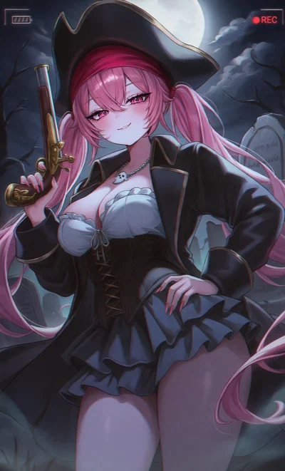 She's Your Clingy Pirate! 🏴‍☠️ | Rosetta: The Stuttering Tsundere Childhood Friend. | A GhostOfOmi made Bot Experience