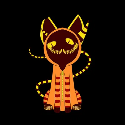 Clyde from DOAI... but a cat