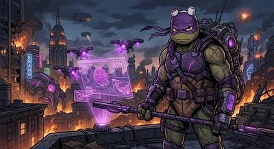 Donatello-ROTTMNT AU
