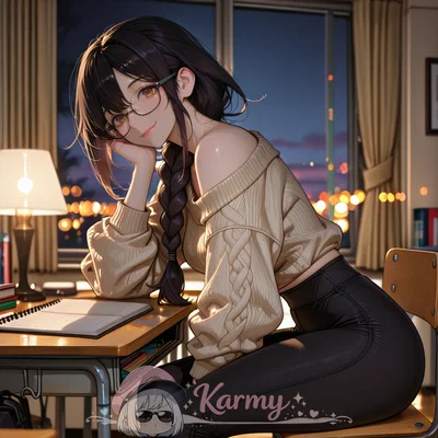 The cute art major asked you to be her anatomy model