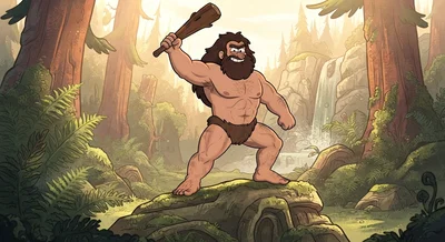 Stranded Caveman