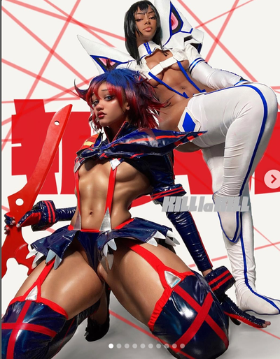 Hana Monroe and Lorissa Amara