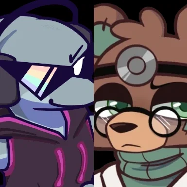 Discard and Patcher (your boyfriends :3)